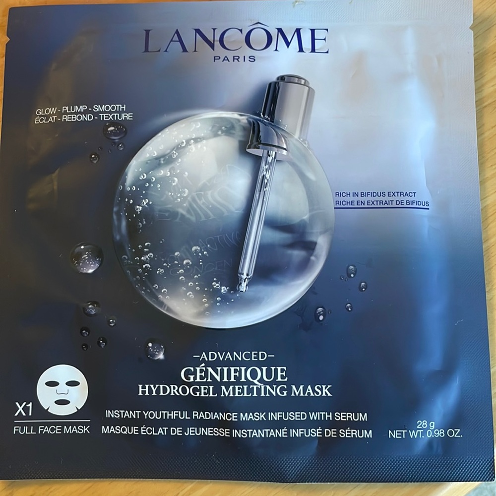 COPY - Lancome Advanced Genifique Hydrogel Melting Mask - New and Sealed
